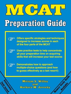 cover image of MCAT Preparation Guide